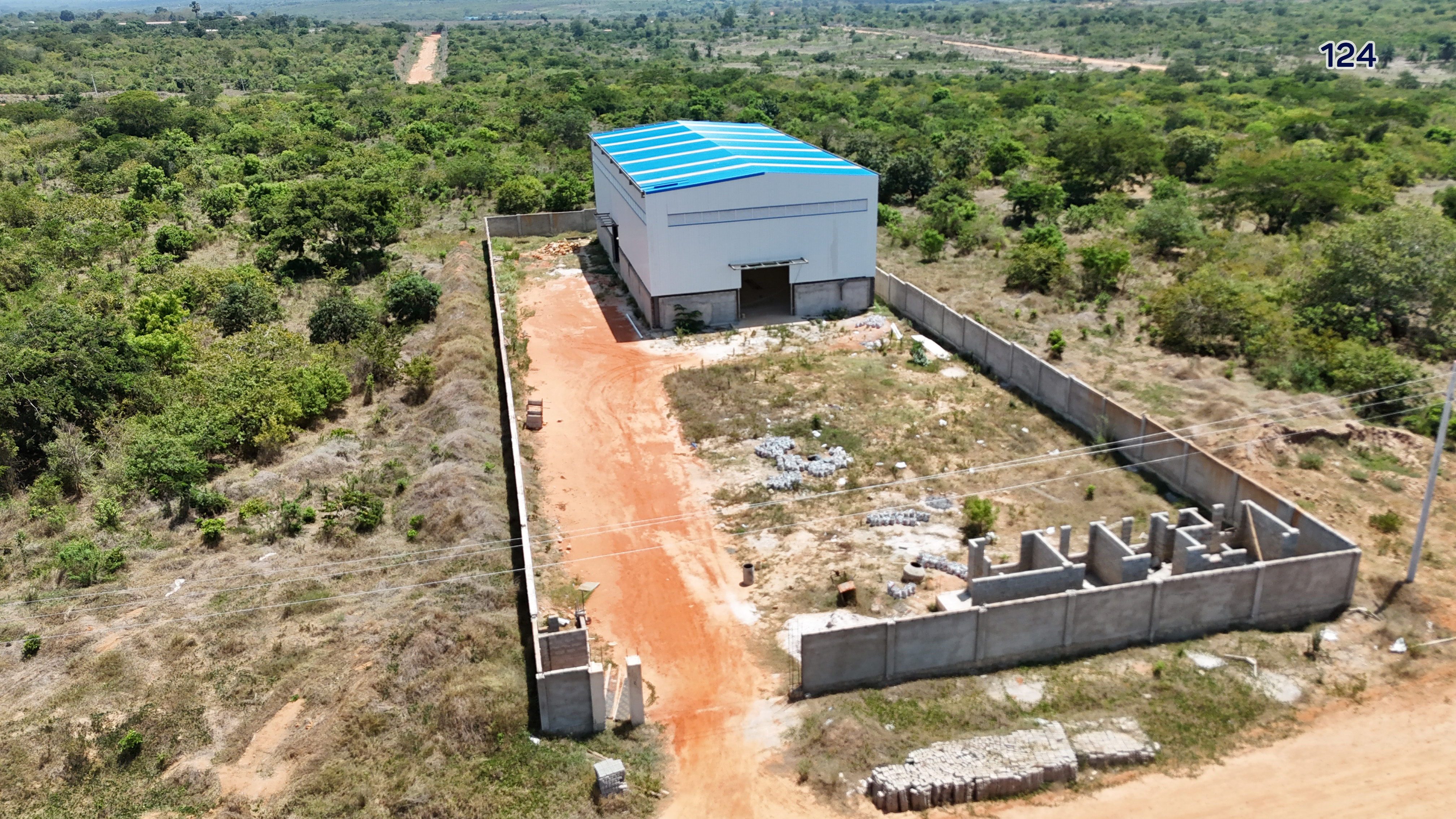 Plot 124 — construction progress