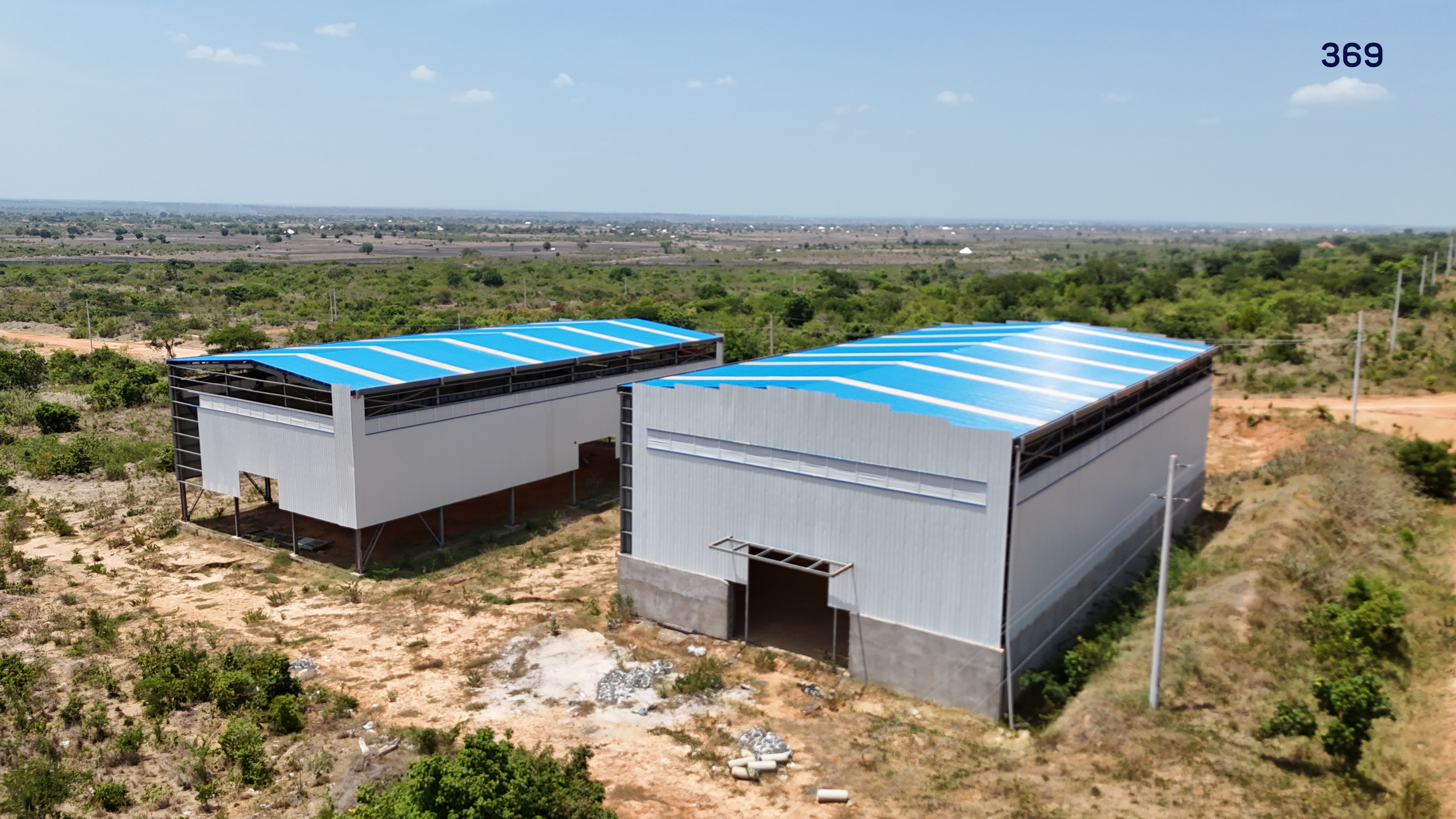 Industrial warehouses at Modern Industrial Park
